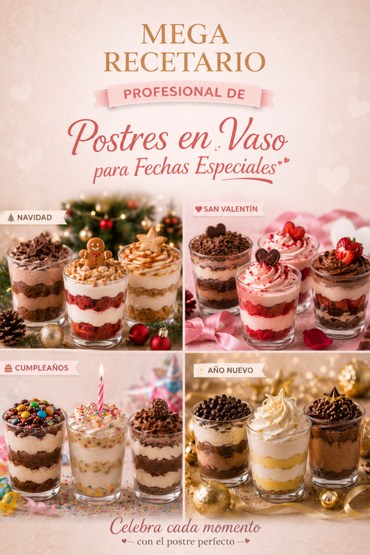 Postres en Vaso para Fechas Especiales